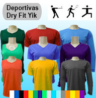 Camisetas deportivas DRY FIT JIK | en inventario