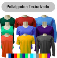Camisetas PUNTO SUBLIMABLE - POLIALGODON TEXTURIZADO | fabricacion por pedidos