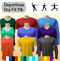 Camisetas deportivas DRY FIT JIK | fabricacion por pedidos